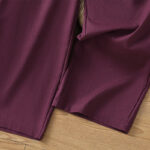 Buddha Stones Casual Hollow Lace Waistband Design Women's Cotton Linen Wide Leg Pants With Pockets - image 25