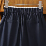 Buddha Stones Casual Hollow Lace Waistband Design Women's Cotton Linen Wide Leg Pants With Pockets - image 4