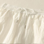 Buddha Stones Summer Vintage Plain Drawstring Cuffed Women's Pants With Pockets - image 10
