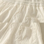 Buddha Stones Summer Vintage Plain Drawstring Cuffed Women's Pants With Pockets - image 15