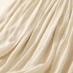 Buddha Stones Summer Solid Color Elastic Waist Drawstring Women's Skirt - image 26