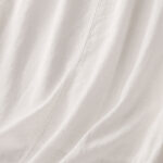 Buddha Stones Drawstring A-line Elastic Waist Cotton Women's Skirt With Button Pockets - image 11