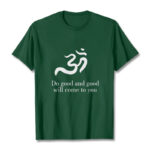 Buddha Stones Casual Om Symbol Sanskrit Spiritual Design Cotton Tee T-shirt - ForestGreen - 2XL - image 11