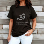 Buddha Stones Casual Om Symbol Sanskrit Spiritual Design Cotton Tee T-shirt - image 4