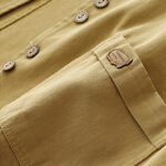Buddha Stones Solid Color Front Buttons Sleeveless Women's Cotton Waistcoat With Pockets - image 7