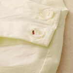 Buddha Stones 2pcs Irregular Button Design Shirt Skirt With Pockets Cotton Clothing Women's Set - image 26
