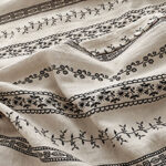 Buddha Stones Casual Vertical Printing Cotton Linen Women's Wide Leg Pants With Pockets - image 10