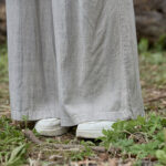 Buddha Stones Casual Tie-Dye Women's Linen Wide Leg Pants With Pockets - image 22