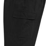 Buddha Stones Solid Color Linen Drawstring Men's Cargo Pants With Pockets - image 5