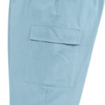 Buddha Stones Solid Color Linen Drawstring Men's Cargo Pants With Pockets - image 12
