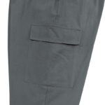 Buddha Stones Solid Color Linen Drawstring Men's Cargo Pants With Pockets - image 19