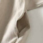 Buddha Stones Casual Vintage Buttons Design Women's Cotton Linen Coat With Pockets - image 10
