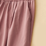 Buddha Stones 2pcs Women's Three-quarter Sleeve Shirt Harem Pants Meditation Clothing Set - image 33