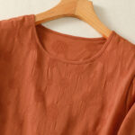 Buddha Stones 2pcs Plain Women's Short Sleeve Shirt Harem Pants Meditation Clothing Set - image 20