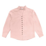 Buddha Stones Solid Color Buttons Fall Long Sleeve Linen Men's Shirt - image 15