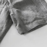 Buddha Stones Summer Buttons Short Sleeve Ramie Linen Cotton Men's Shirt - image 5