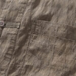 Buddha Stones Summer Short Sleeve Buttons Men's Shirt With Two Pockets - image 22