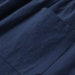 Buddha Stones 2Pcs Chinese Characters Crane Cotton Shirt Pants With Pockets Men's Meditation Cloth Set - image 14