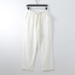 Buddha Stones 2Pcs Summer V-Neck Cotton Shirt Pants With Pockets Men's Meditation Cloth Set - image 7