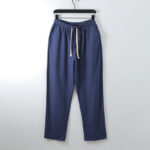 Buddha Stones 2Pcs Summer V-Neck Cotton Shirt Pants With Pockets Men's Meditation Cloth Set - image 20