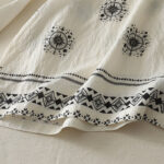 Buddha Stones Bohemian Printing Celestial Pattern Women's Wide Leg Cotton Pants With Pockets - image 13