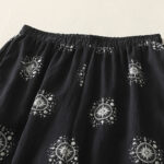 Buddha Stones Bohemian Printing Celestial Pattern Women's Wide Leg Cotton Pants With Pockets - image 2