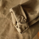Buddha Stones Vintage Casual Pure Colir Lapel Women's Cotton Jacket With Pockets - image 9