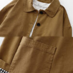 Buddha Stones Commute Patchwork Design Cotton Women's Jacket With Pockets - image 2