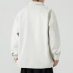 Buddha Stones Long Sleeve Frog-button Design Men's Polyester Jacket Shirt With Pockets - image 24