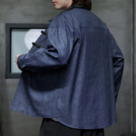 Buddha Stones Men's Long Sleeve Frog-Button Cotton Long Sleeve Shirt With Pockets - image 8