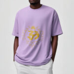 Buddha Stones Om Lotus Flower Vine Pattern Meditation Cotton Tee T-shirt - image 18