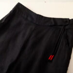 Buddha Stones Casual Solid Color One Button Cotton Linen Women's Wide Leg Pants With Pockets - image 12