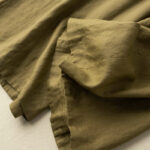Buddha Stones Plain Color 7-8 Length Capri Cropped Pants Cotton Linen Women's Wide Leg Pants With Pockets - image 15