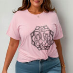 Buddha Stones Casual Mandala Design Ganesha Pattern Cotton Tee T-shirt - image 14