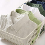 Buddha Stones Spring Men's Casual Pure Color Linen Long Sleeve Shirt With Pocket - image 16