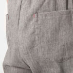 Buddha Stones Simple Drawstring Design Linen Men's Pants With Pockets - image 12