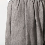 Buddha Stones Simple Drawstring Design Linen Men's Pants With Pockets - image 11
