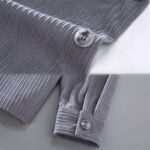 Buddha Stones Fall Vintage Lapel Design Long Sleeve Button Men's Cotton Jacket With Pockets - image 6