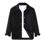 Buddha Stones Vintage Lapel Design Buttons Men's Long Sleeve Jacket With Pockets - image 8