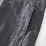 Buddha Stones Casual Plain Simple Buttons Design Men's Long Sleeve Ramie Linen Jacket With Pockets - image 23