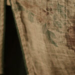 Buddha Stones Purple Flower Print Frog-Button Design Cotton Linen Shirt - image 7