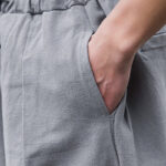 Buddha Stones Plain Casual Linen Bloomer Men's Pants With Pockets - image 17
