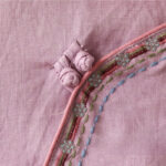 Buddha Stones Embroidered Slanted Buttons Cotton Linen Women's Shirt - image 10