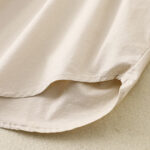 Buddha Stones Plain Stand Collar Women's Cotton Corduroy Jacket - image 14