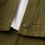 Buddha Stones Solid Color Long Sleeve Women's Cotton Jacket With Pockets - image 19