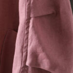 Buddha Stones Pure Color V-neck Women's Cotton Jacket With Pockets - image 10