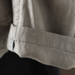 Buddha Stones Pure Color V-neck Women's Cotton Jacket With Pockets - image 27