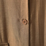 Buddha Stones Plain Buttons Women's Cotton Coat With Pockets - image 8
