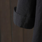Buddha Stones Plain Buttons Women's Cotton Coat With Pockets - image 13