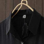Buddha Stones Plain Buttons Women's Cotton Coat With Pockets - image 12